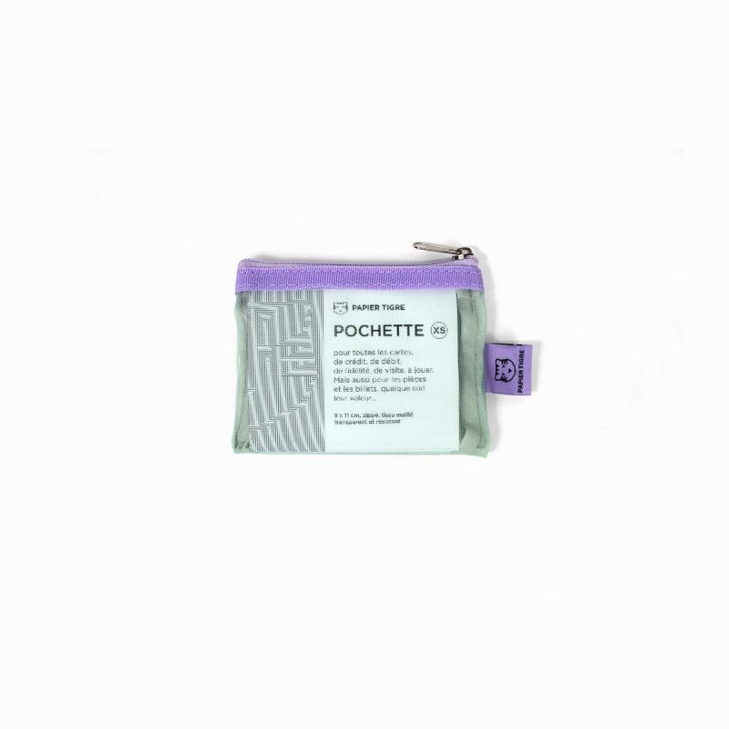 XS Mesh Pocket - Lilac/Mint