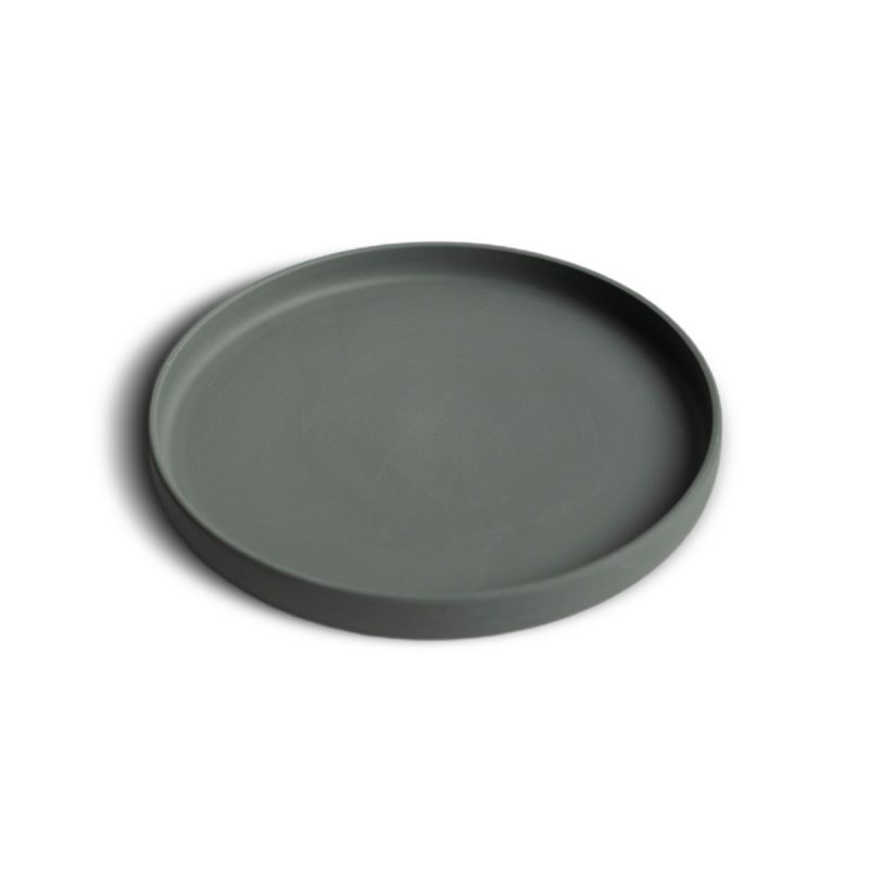 Grlin Round Large Plate - Grey