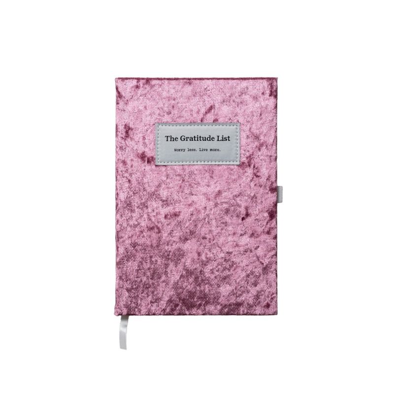 The Gratitude List Book - Raspberry Touch