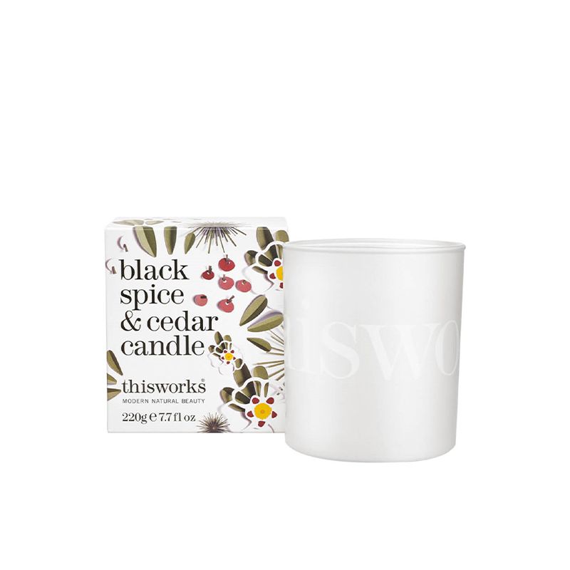 Black Spice & Cedar Candle - 220g
