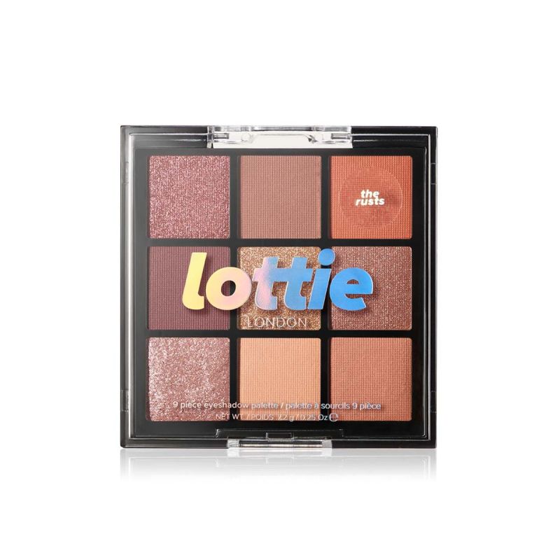 Lottie Eyeshadow Palette - The Rusts