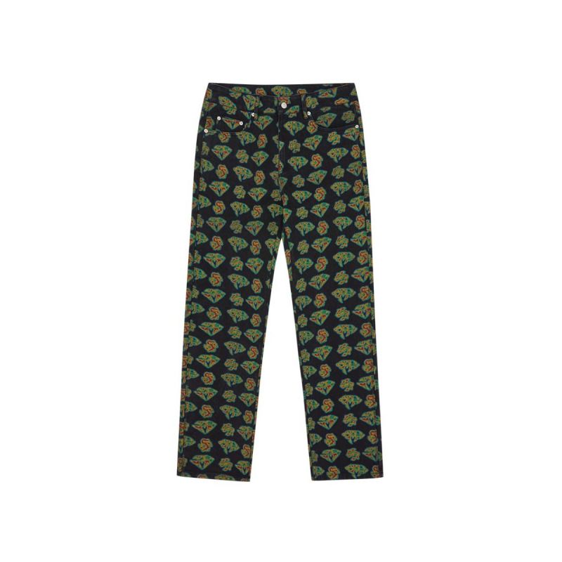 Heat Map Diamonds & Dollars Denim Pants