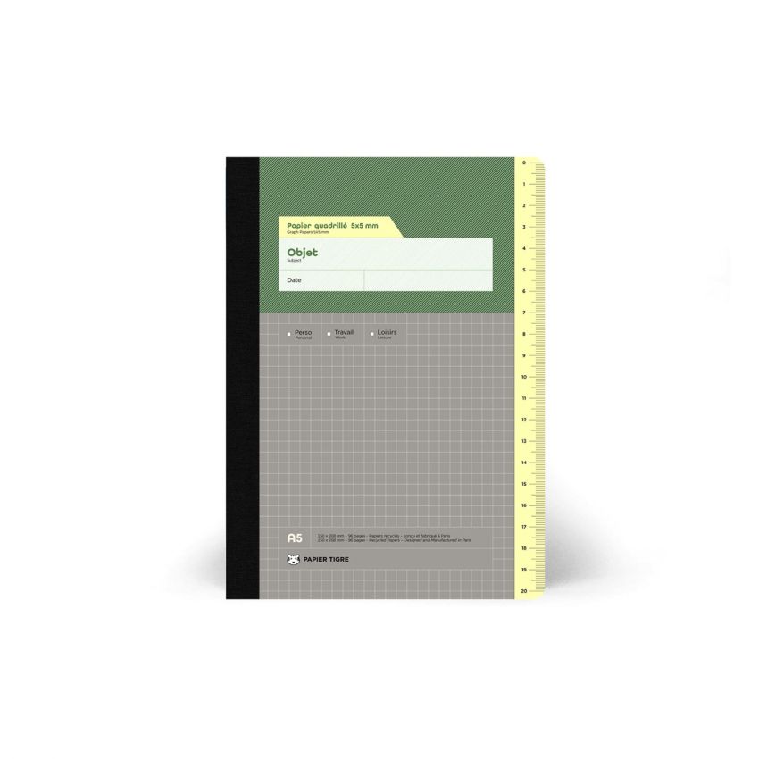 Admin Notebook A5 - Squared