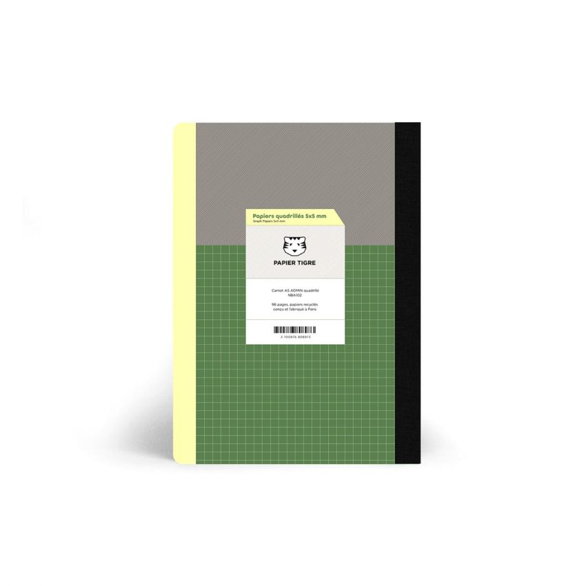 Admin Notebook A5 - Squared