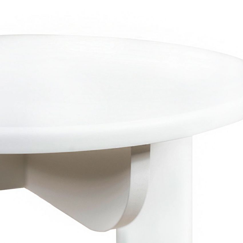 طاولة بازل - أبيض