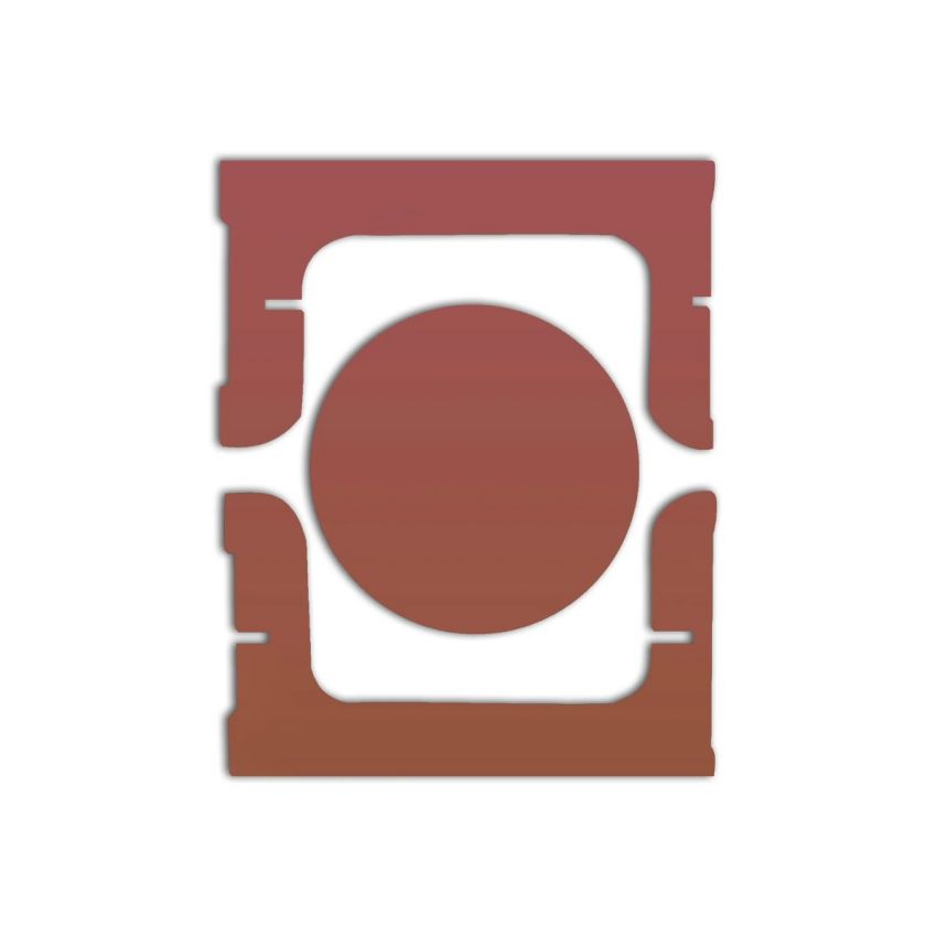 طاولة بازل - أحمر