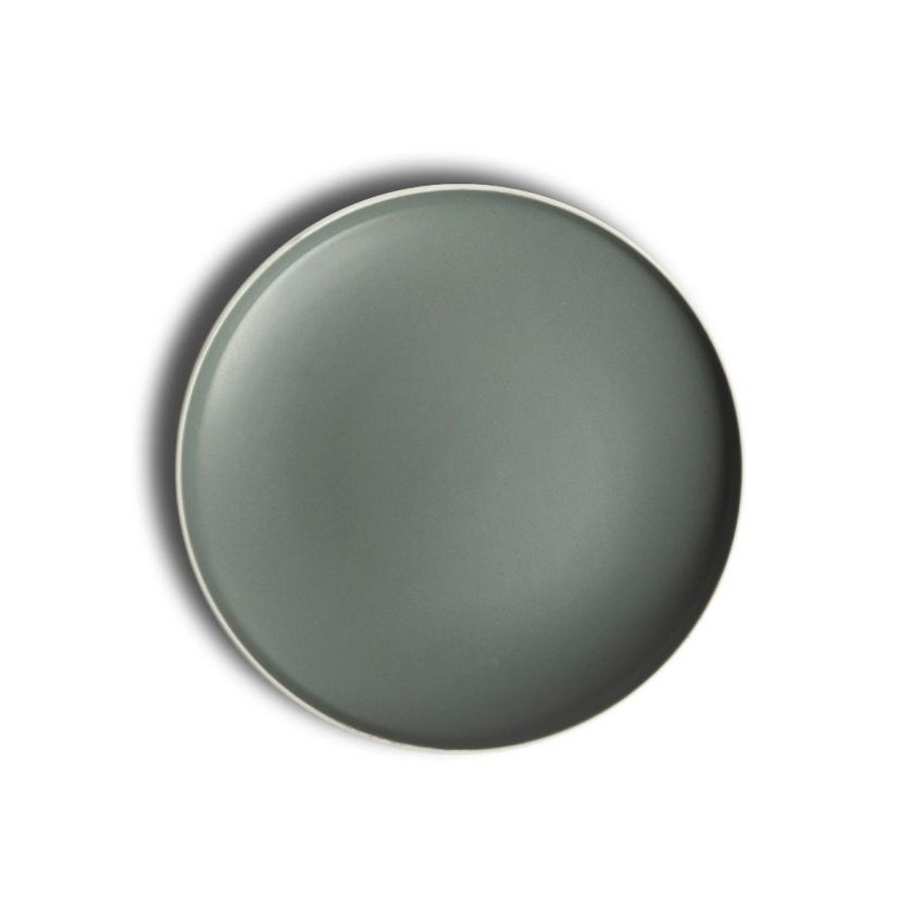Flat Medium Merli Plate - Grey