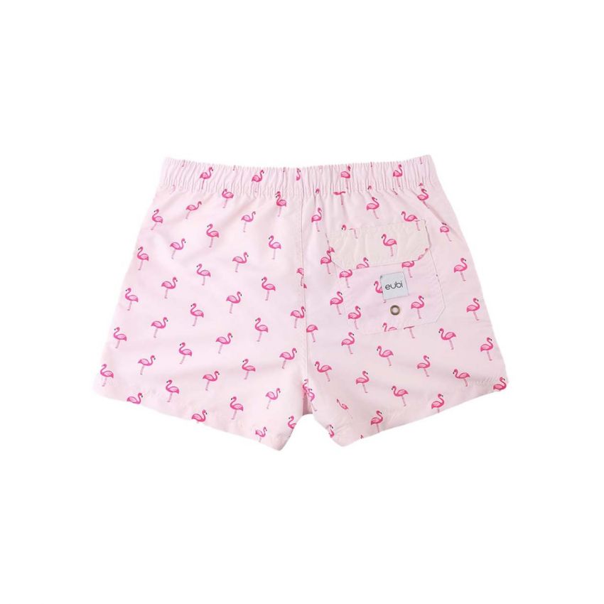 Let's Flamingle Pink Swim Shorts