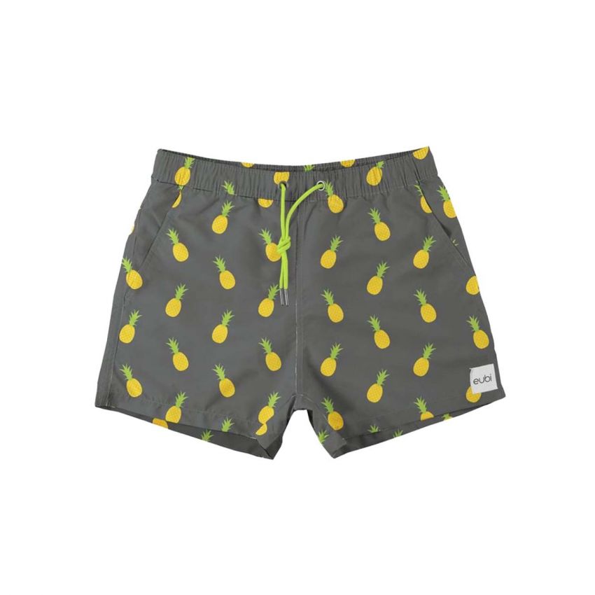 Grey Pine Swim Shorts