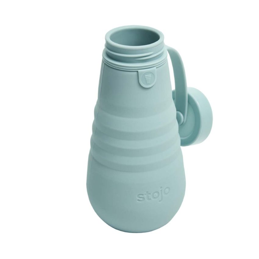 Collapsible Silicone Bottle - Aquamarine