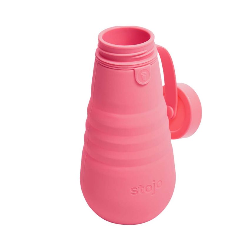 Collapsible Silicone Bottle - Peony