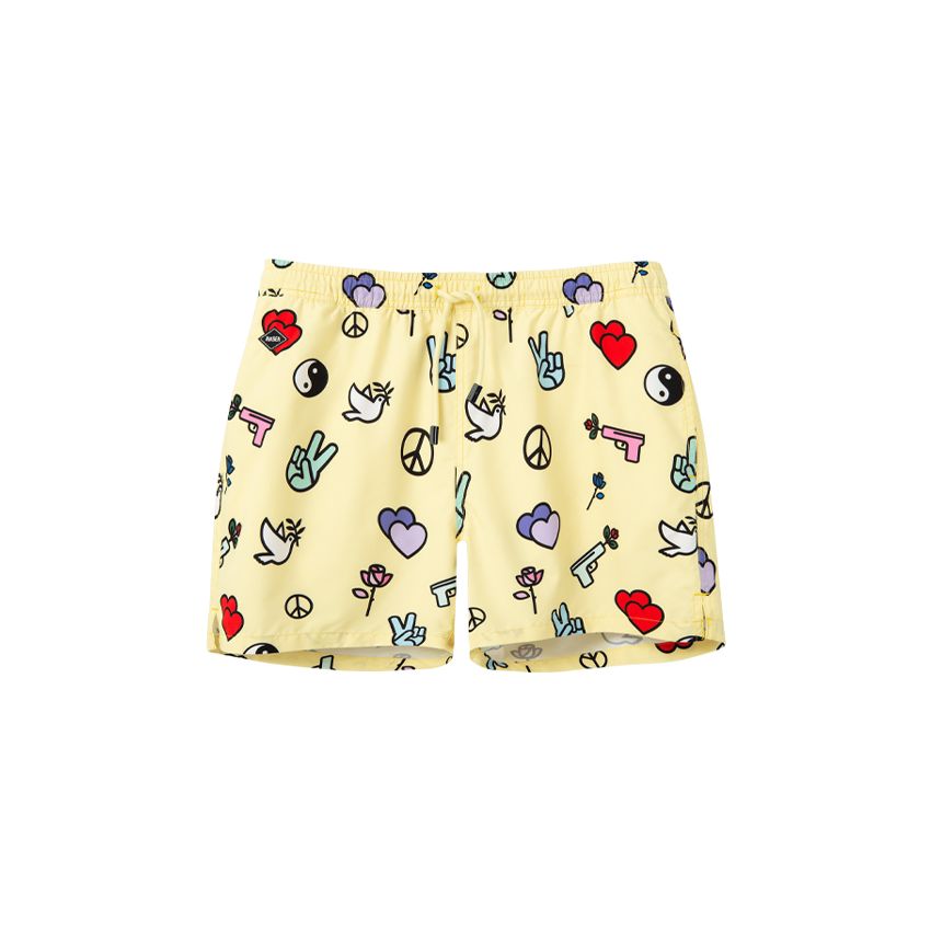 Peace & Love Swim Shorts