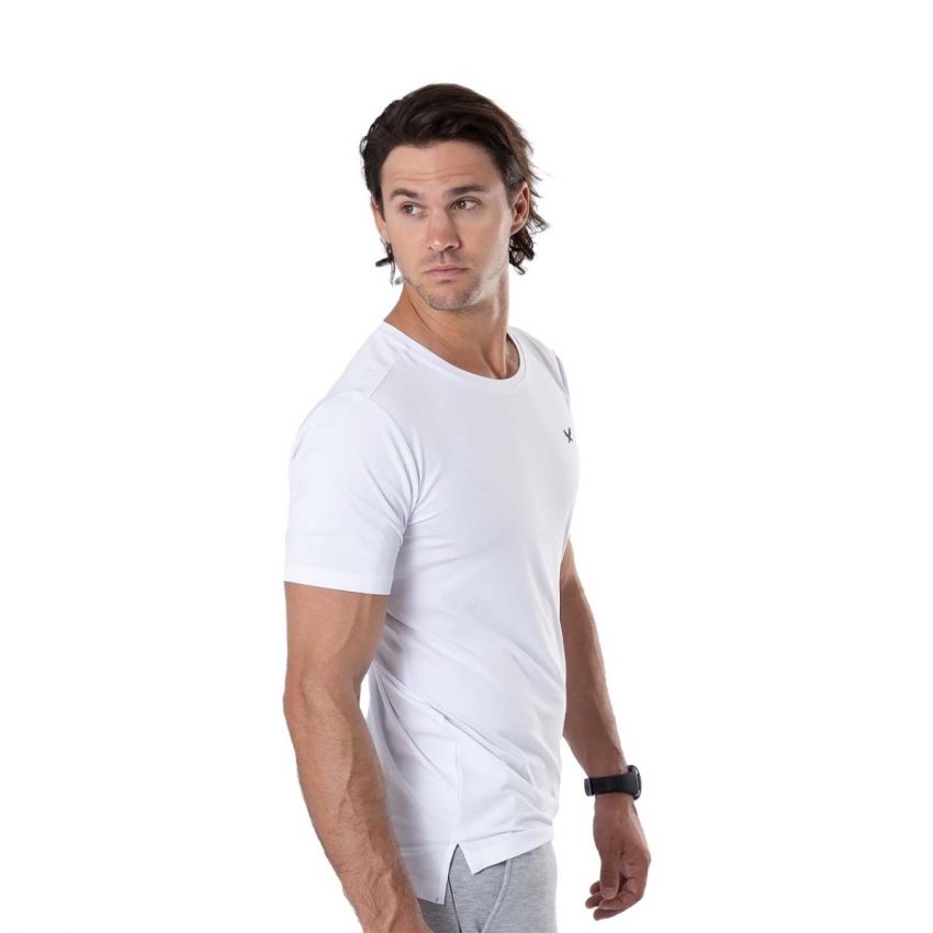 Fundamental Mena White Short Sleeves T-Shirt