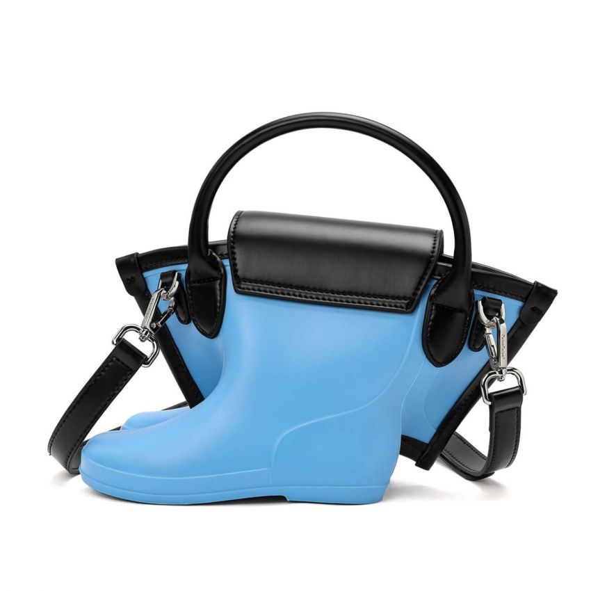 Rainboot Pair Bag - Blue