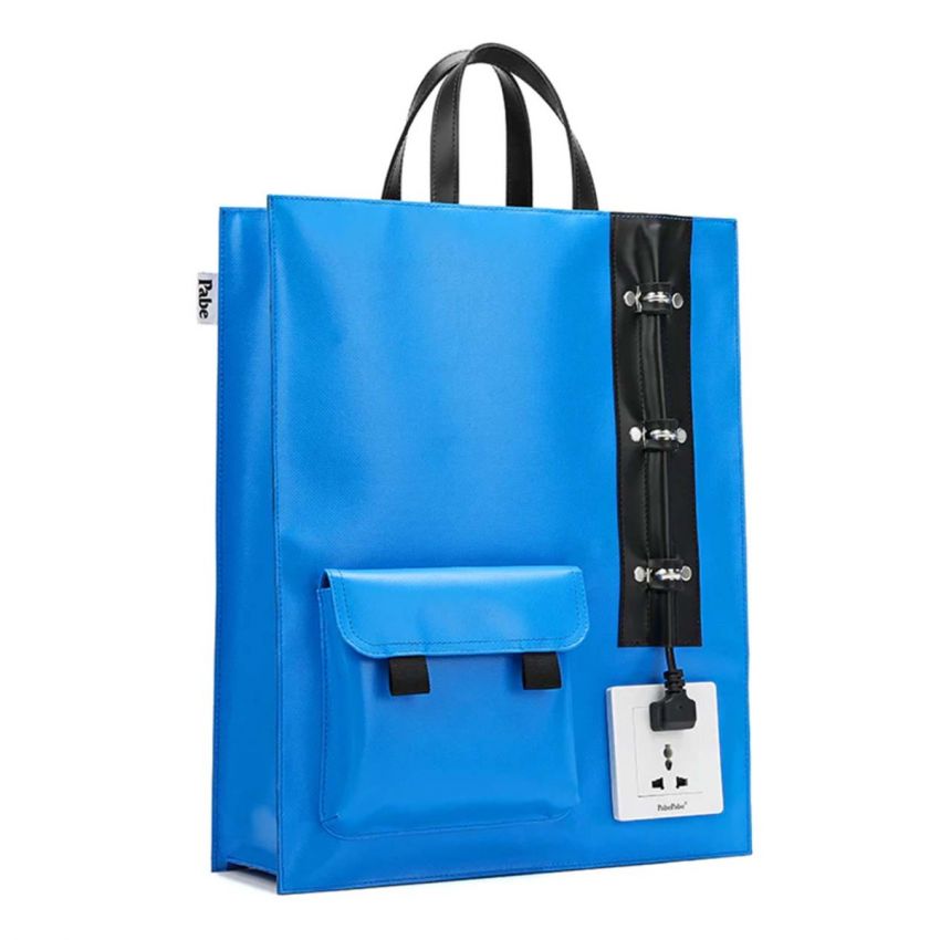 Socket Tote Bag - Blue