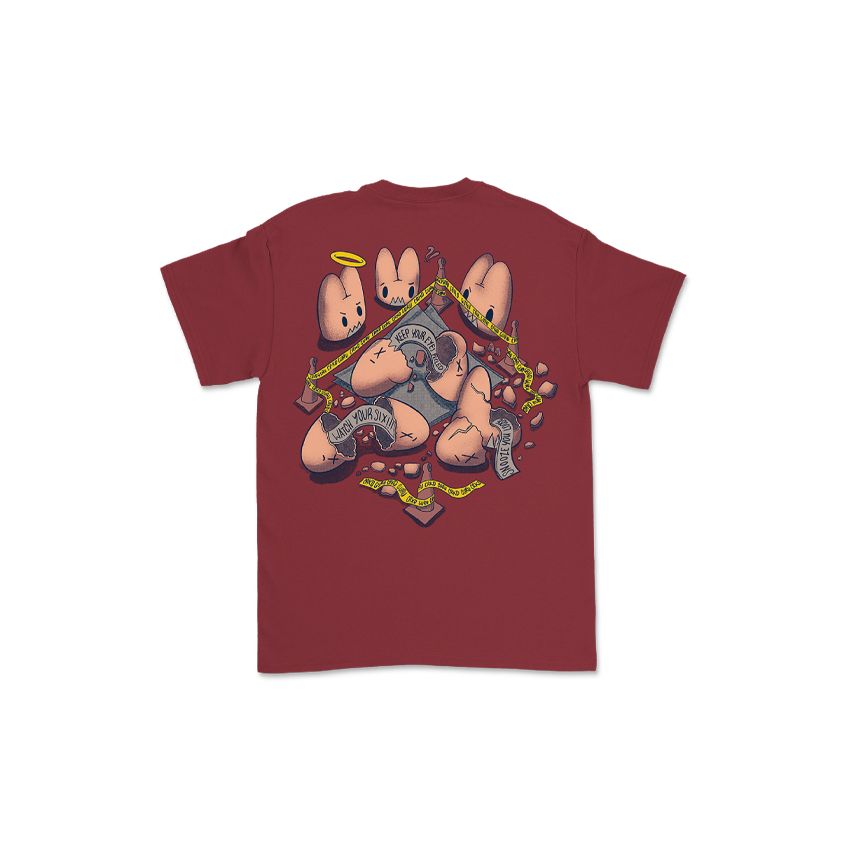 Ms.Fortune Clay Red T-Shirt