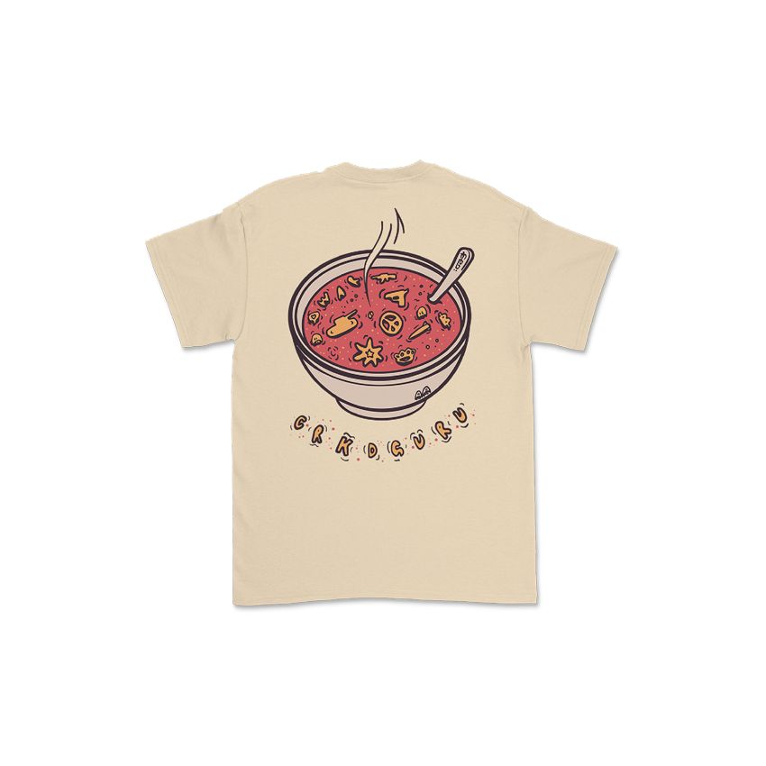 Soup for Thought Off White T-Shirt