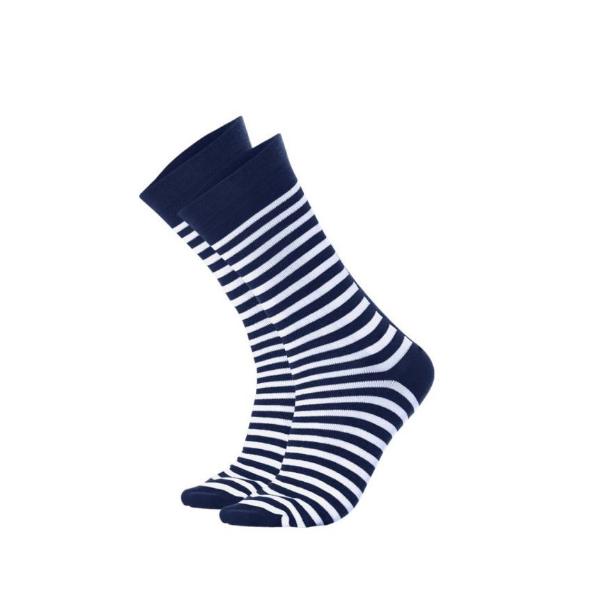 Blue Stripped Socks