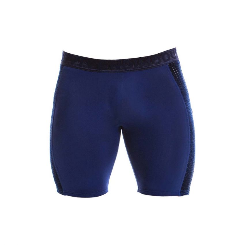 Wolf Short Leggings - Blue