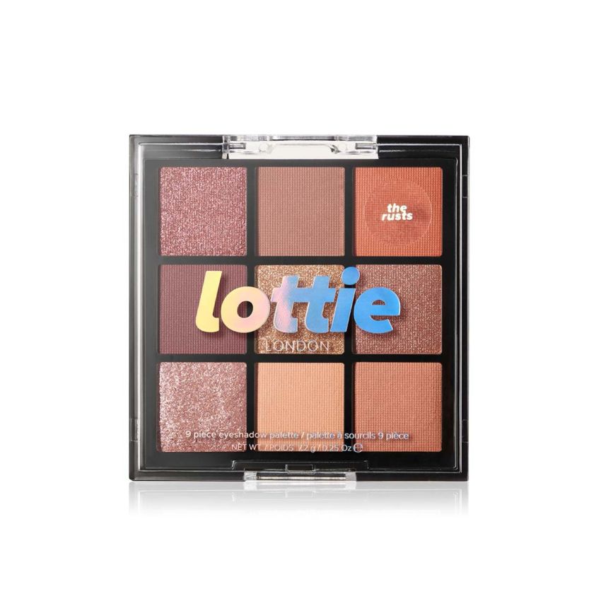 Lottie Eyeshadow Palette - The Rusts