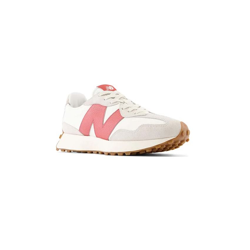New Balance 327 Shoes - White/Pink