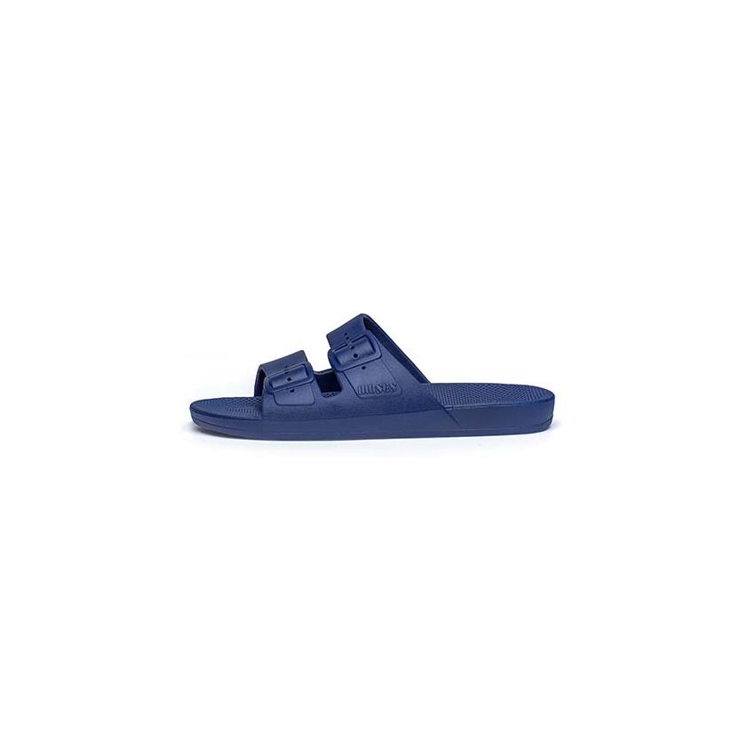 Navy Slides - Blue