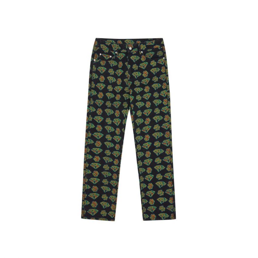 Heat Map Diamonds & Dollars Denim Pants