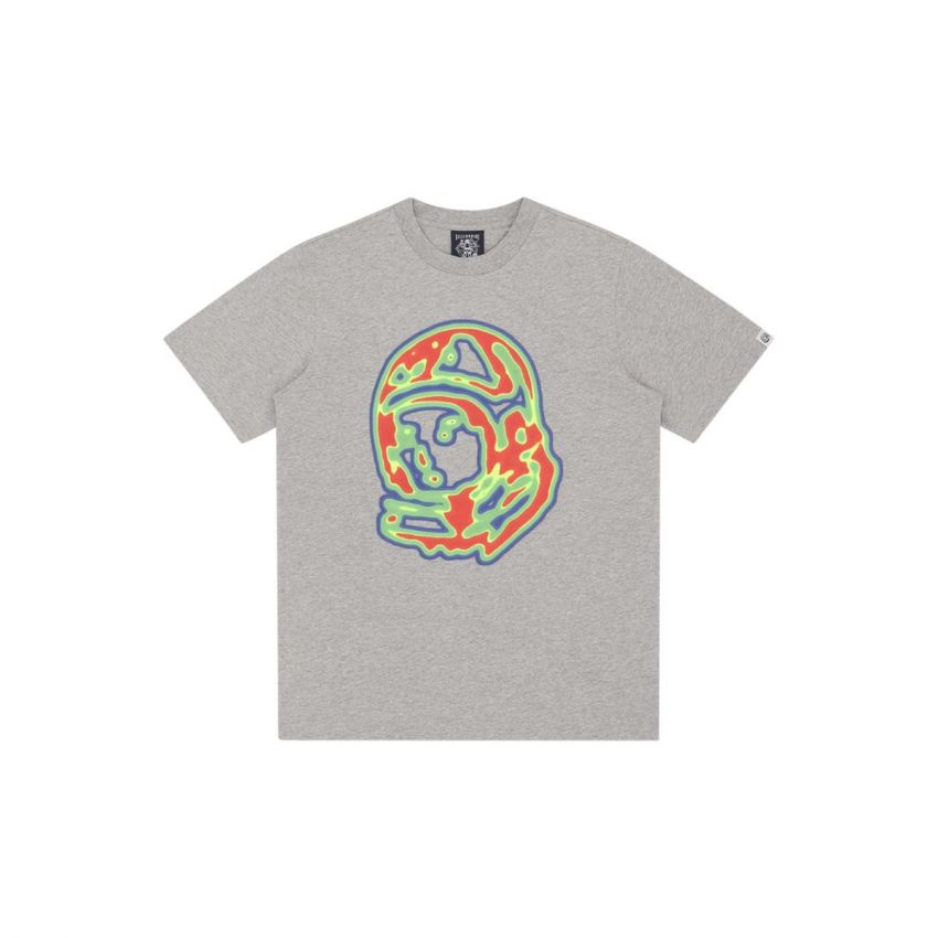 Heat Map Helmet Logo T-shirt - Grey