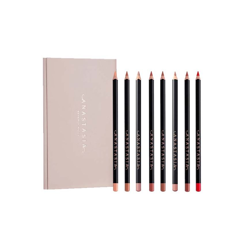 مجموعة محدد شفاه ديلوكس ميني - 8 حبات