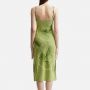 Falling Kiwis Hockney Dress - Green
