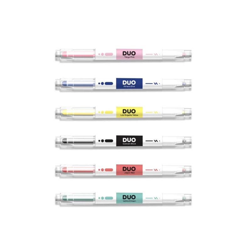 DUO - Felt Pen Set of 6 colors