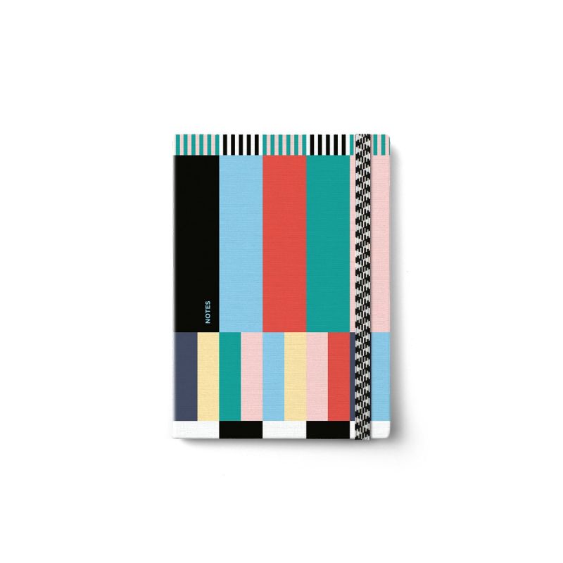 A5 Canvas Notebook - Ribbons
