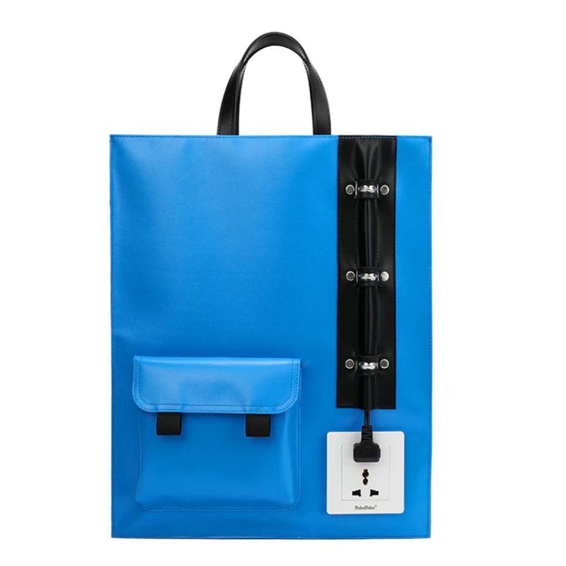 Socket Tote Bag - Blue