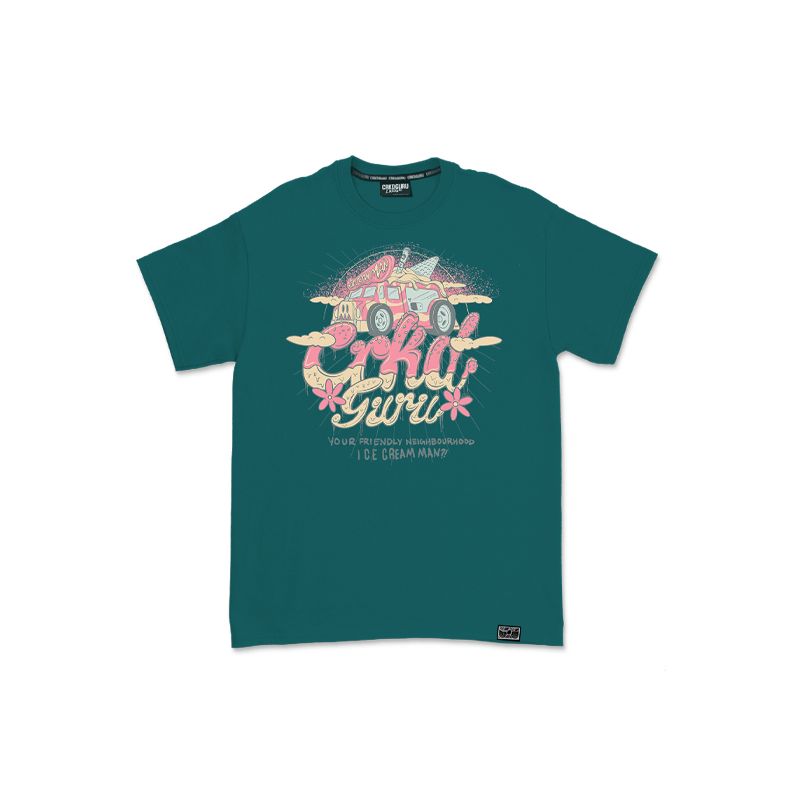 Mr. Snowman Sea Green T-Shirt