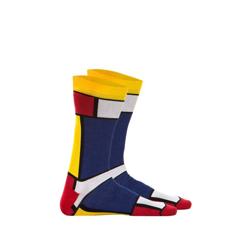 Classic Mondrian Socks
