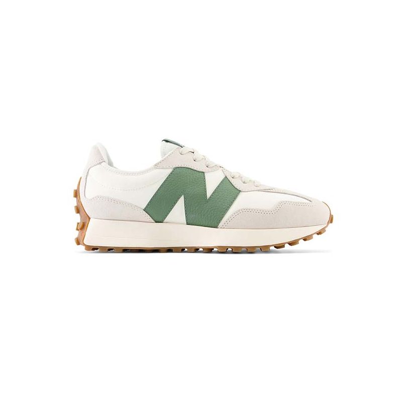 New Balance 327 Shoes - White/Green