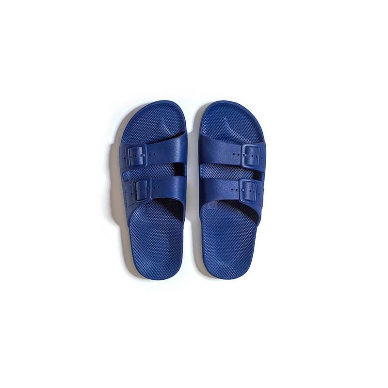 Navy Slides - Blue
